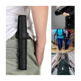 Multifunction Portable Heavy Metal Collapsible Stainless Steel Safety Stick Fighting Training Emergency Survival Kit Outdoor Self Defence Protection - One Size