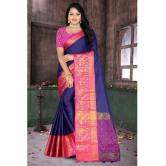 LEELAVATI - Multicolor Silk Saree With Blouse Piece ( Pack of 1 ) - Multicolor