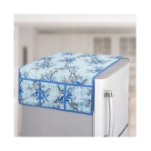 E-Retailer Set of 2 Polyester Blue Washing Machine Cover for Universal Front Load - Blue