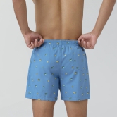 Splash Cotton Boxers - Bus Blue XXL