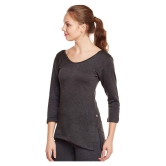 Trendygal Cotton Blend Topwear - Black - None