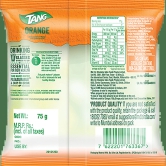 Tang Instant Drink Mix - Orange, 75 G Pouch