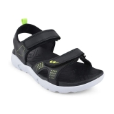 Campus - Black Mens Floater Sandals - None