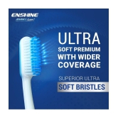 Enshine Pack of 6, Advance Clean+ Superior Bristles Ultra Soft Toothbrush (6 Toothbrushes)