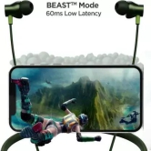 Rockerz 255 ARC | Wireless Bluetooth Neckband with ENx™ Technology, playback for 30 hours nonstop, BEAST™ Mode, Bluetooth v5.2 Fern Green