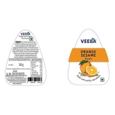 Veeba Orange Sesame Sauce, 350 G Pet Jar