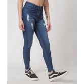 Women Classic Blue Denim Jeans-24