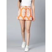 Oxolloxo Women Floral Printed Shorts