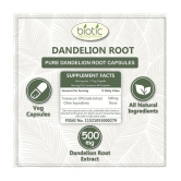 Biotic Dandelion Root Capsules 500mg Extract 120 no.s