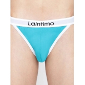 La Intimo Pack of 3 Cotton Mens Bikini ( Multicolor ) - None