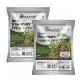 KAYABOOST Rosemary Dried Leaves for Food, Tea and Hair, Pack of 2 (200 g)