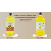 Farm Naturelle Organic Virgin Cold Pressed Sunflower Cooking Oil. (2 LTR X 4) + 3 Honey 55g