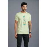 Sea Devil Printed Mint Green T-Shirt for Men L