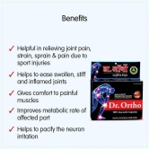 Dr Ortho Joint Pain Relief Capsules 30Caps, Pack of 2 (Ayurvedic Medicine Helpful in Joint Pain, Back Pain, Knee Pain, Neck Pain) - Ayurvedic Capsules