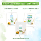 Milky Soft Bathing Bar for Babies with Oats, Milk & Calendula – 75g x 2