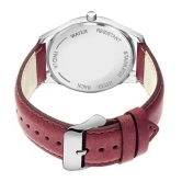 Newman Red Leather Analog Mens Watch