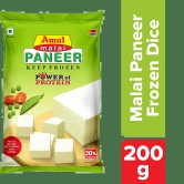 Amul Frozen Malai Paneer, 200 Gm, 1 Pc