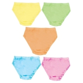 HAP Pack of 5 Cotton Girls Panties ( Multi ) - None