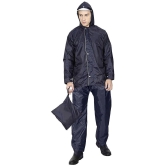 Goodluck Raincoat Set - Navy - None