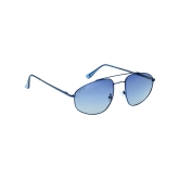 Blue Pilot Sunglasses For Women