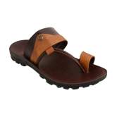 Stanfield - Brown Mens Leather Slipper - None