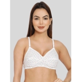 ILRASO Cotton Non Padded Womens T-Shirt Bra ( White ) - None