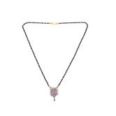 gilher - Pink Mangalsutra ( Pack of 1 ) - Pink