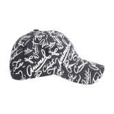 PENYAN Black Cotton Caps - Black