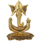 Handa - Brass Lord Ganesha Idol ( 17 cm )