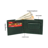 samtroh PU Green Casual Regular Wallet