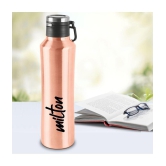 Milton Gulp 1100 Thermosteel 24 Hours Hot or Cold Water Bottle, 940 ml, 1 Piece, Pink - Rose Gold