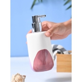 VON CASA Off White & Asymmetric Soap Dispenser - 360mL