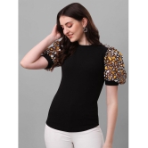 Sheetal associates - Black Cotton Blend Women's Regular Top ( Pack of 1 ) - None