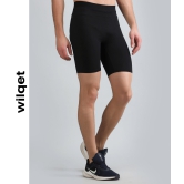 Mens Cycling Shorts-Black / L