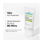 Mcaffeine Sunscreen Cream For All Skin Type ( Pack of 1 )