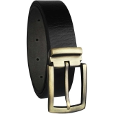 Loopa Black Leather Formal Belt Pack of 1 - None