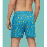 Remix Cotton Boxers Banana Blue L