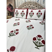 Hand Block Cotton Bedsheet |Gulfam Bedsheet-Super King