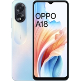 OPPO A18 (Glowing Black, 64 GB)  (4 GB RAM)