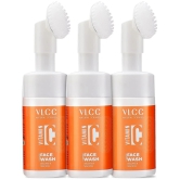 VLCC Vitamin C Foaming Face Wash, 100 ml (Pack of 3)