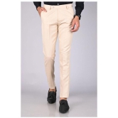 MANCREW - Cream Polycotton Slim - Fit Men's Formal Pants ( Pack of 2 ) - None