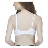 Elina Pack of 2 Cotton Non Padded Womens T-Shirt Bra ( White ) - 38B