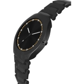 acnos Black Stainless Steel Analog Mens Watch