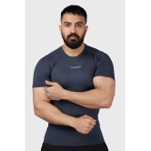 Fuaark Grey Polyester Slim Fit Mens Sports T-Shirt ( Pack of 1 ) - None