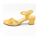 Dream Makers - Yellow Women''s Sandal Heels - None