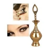 Mii Art brass surmedani with surma use in eyes muckap[size-13cm]1pes