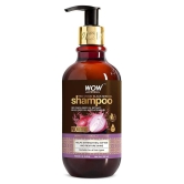 WOW Skin Science Red Onion Black Seed Oil Shampoo With Red Onion Seed Oil Extract, Black Seed Oil & Pro-Vitamin B5 - 250mL