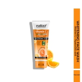 Maliao Vitamin C Whitening Face Wash with Berry Glutathione & Hyaluronic Acid for Glowing Skin (Deep Cleansing, Oil Control, Anti-Acne, Moisturizing, All Skin Types)