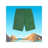 MINI KLUB - Green Cotton Boys Shorts ( Pack of 1 ) - None