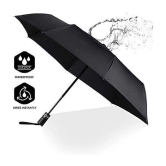 RAMDEV ENTERPRISE Black Umbrella - Black